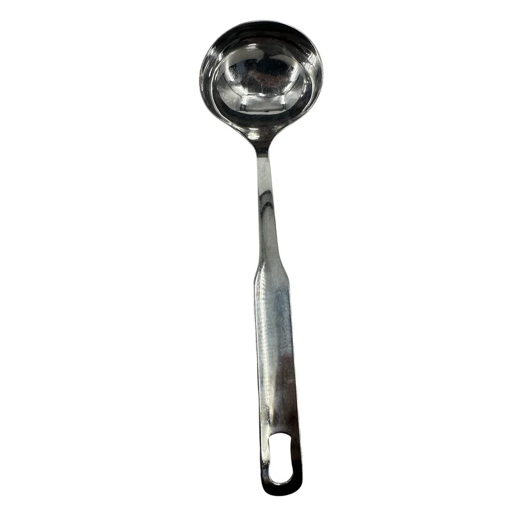 Inox Stainless Steel Soup Ladle 18/8 Edelstahl Rostfrei Silver Kitchen Utensil